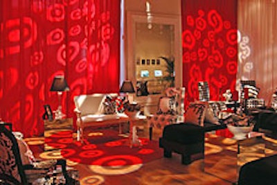 Target hired David Stark to design the inaugural Target-Tribeca Filmmaker Lounge.
