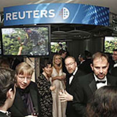 Reuters called its pre-party a 'house party. '