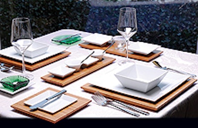 Fortessa's Plaza tableware line.