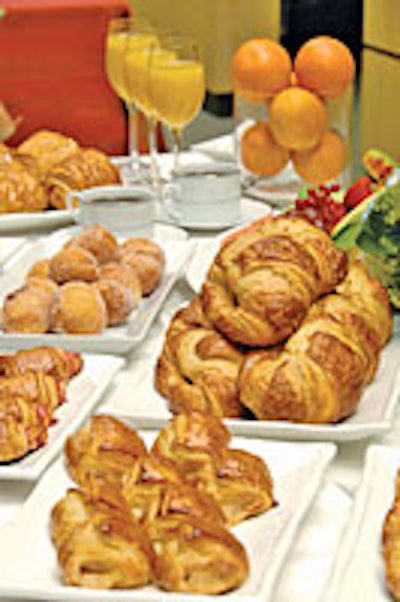 Trans-fat-free breakfast pastries.