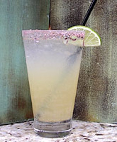 Poste Moderne Brasserie's lavender margarita.