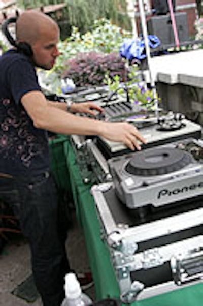 DJ Ulysses at the Cooper-Hewitt's Design + DJs + Dancing music series.