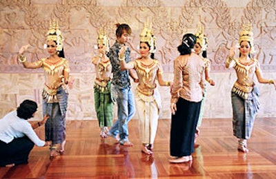 Khmer classical dance is one form of entertainment on display at the festival.