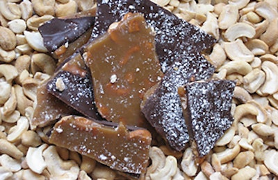 Cashew toffee from Artfully Chocolate.