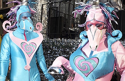 The Conundrums featuring Amber Ray and Muffinhead in 'The Exciting Escapade of the Unicorns from Outer Space. '
