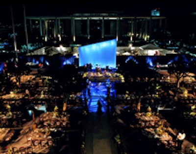 The scene at the L.A. Opera gala.