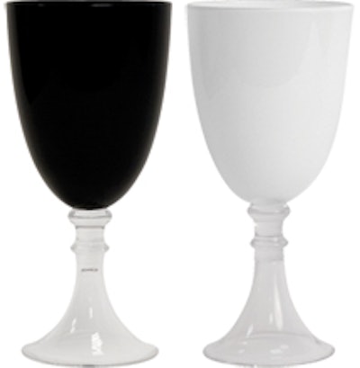 Party Rental's new goblets.