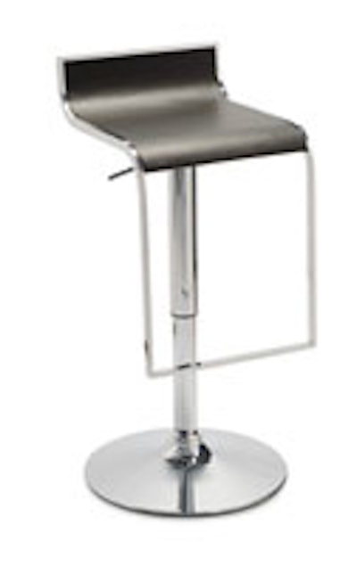 Broadway Party Rentals ' sleek new stool.