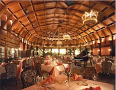 The Crown Room at the Hotel del Coronado.