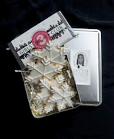 Sweet Things Bake Shop's new holiday gift tin.
