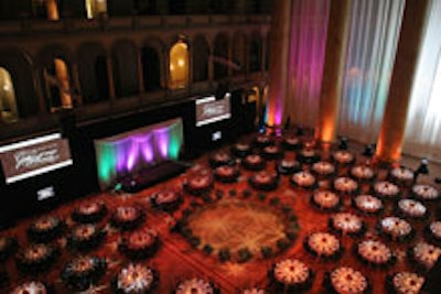 More than 750 guests attended the Major League Soccer gala dinner on Saturday.