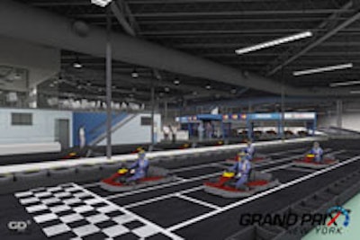 Grand Prix New York's facilities.