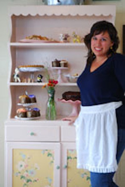 Genevieve Ostrander in her Delilah Bakery.
