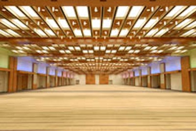 The newly refurbished Constitution Hall.