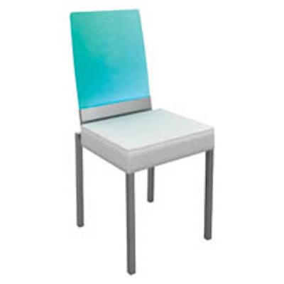 An illuminated backrest highlights Lounge 22's GloChair.