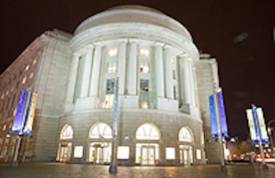 The screening took place at the Ronald Reagan Building and International Trade Center.