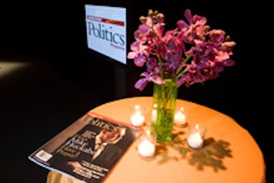 The magazine was the focus of the evening.