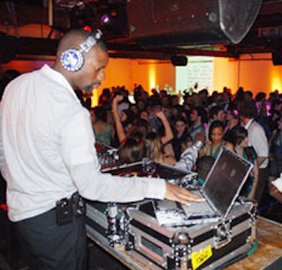 Eventgoers danced the night away to the sounds of DJ Irie.