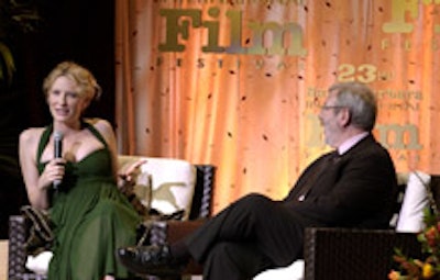 Cate Blanchett was honored at an SBIFF event.