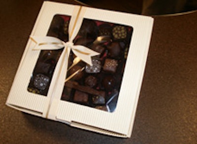 A gift box from Ambiance Chocolat