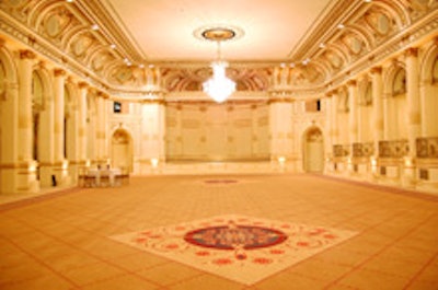 The grand ballroom of the Plaza