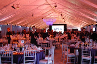 AIDS Project's tented Oscar viewing party