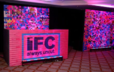 IFC's logo was ubiquitous.