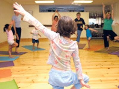 Mini Yogis ' group classes