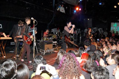 The Bravery's Crash Mansion performance
