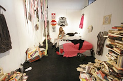 The label's presentation at its Bryant Park store