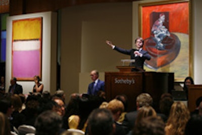 Sotheby's worldwide head of contemporary art Tobias Meyer