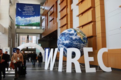 W.I.R.E.C.'s globe-friendly entrance