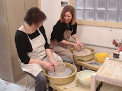 Pottery classes at Clay Design