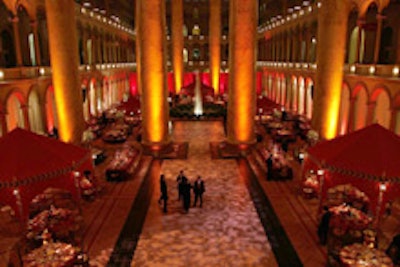 The Prevent Cancer gala at the National Building Museum