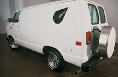 Alex Bag's 'Untitled (the Van) ' comes to this year's Armory Show.