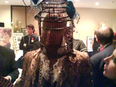 One of the evening's costumes