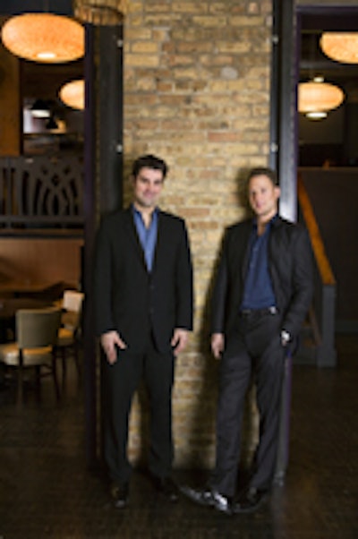 Boka owners Kevin Boehm and Rob Katz founded BRG Catering.