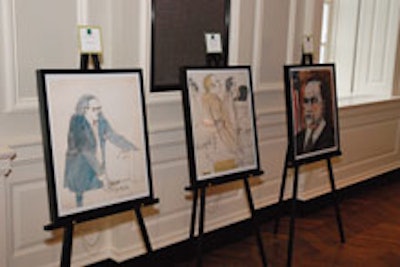 Courtroom sketches from the Chicago Seven trial