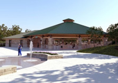 The Brookfield Zoo's new outdoor event space