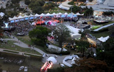 International concert series Bacardi B-Live took over downtown Miami's Bayfront Park on April 19.