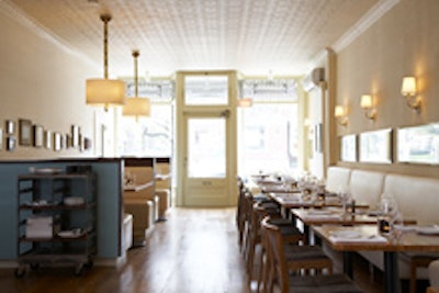 The dining room at Grace