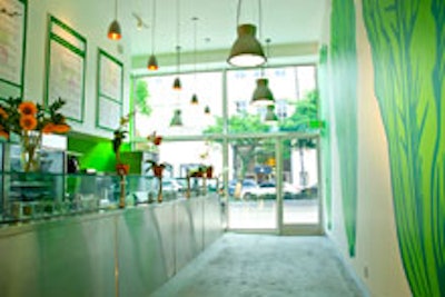 The natural-light-filled Greenleaf Gourmet Chopshop