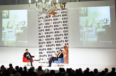 The Krups stage at the 2007 Interior Design Show