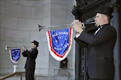 Buglers at the American Museum of Natural History