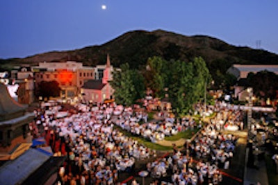 A hot night for a benefit in Burbank