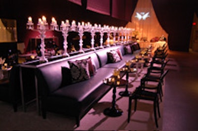 The Noir-themed gala