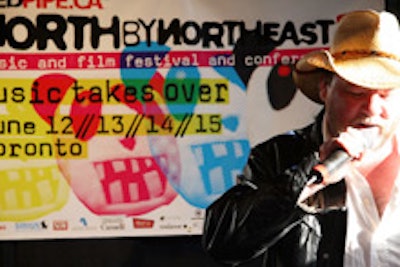 Bruce McDonald at the 2008 NXNE press conference