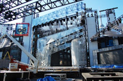 The MMVA stage