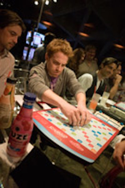 Actor Seth Green at Scrabble's party