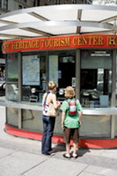 NYC & Company's visitors center.